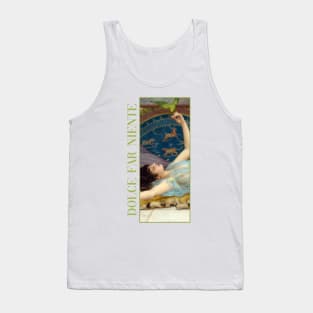 Dolce Far Niente, Sweet Idleness by Godward Tank Top